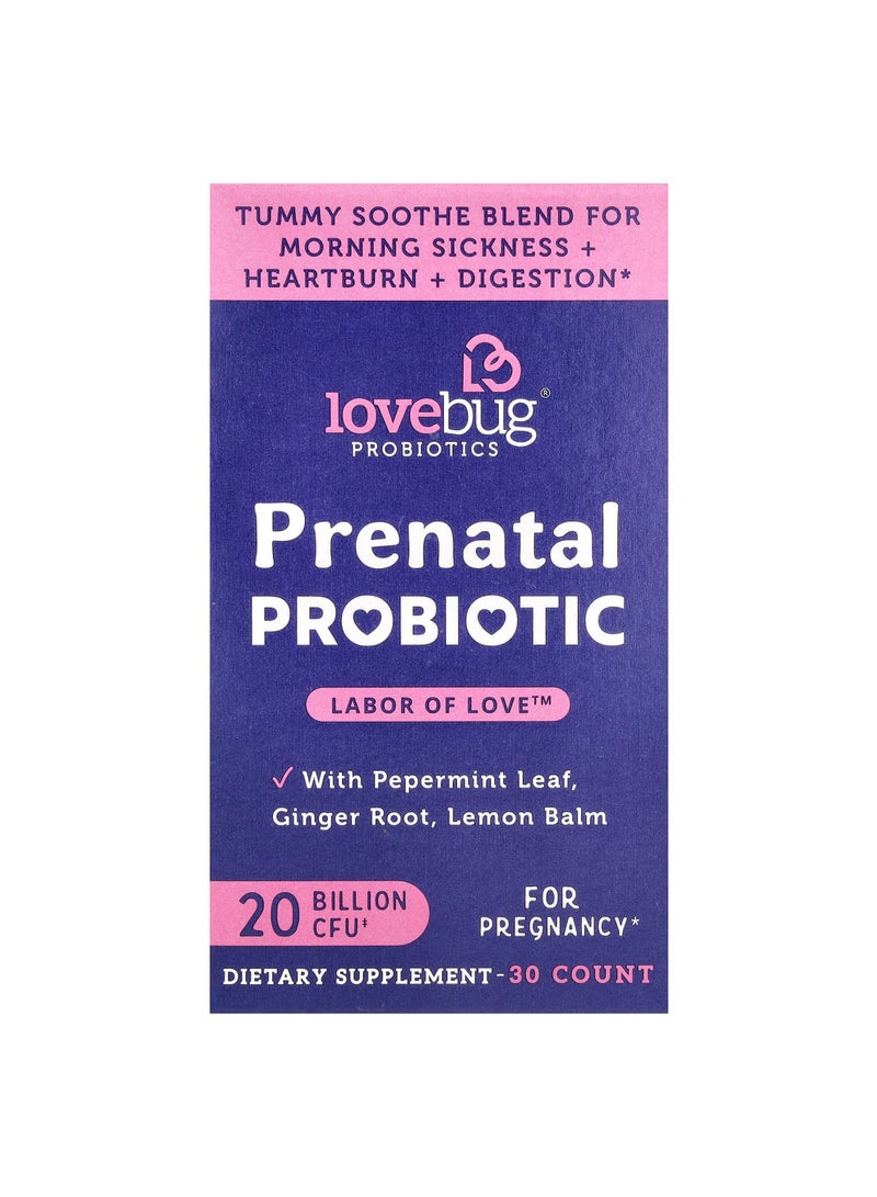 Prenatal Probiotic, 20 Billion CFU, 30 Capsules